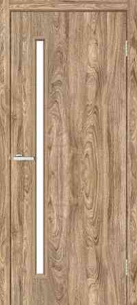 Межкомнатные двери Омис Т01 ЗС Дуб Ориндж 600х2000 мм Киев