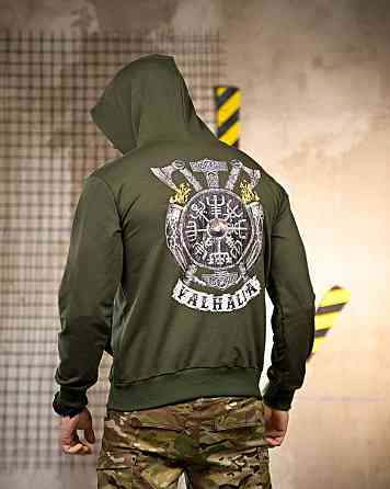 Худи Valhalla oliva РП7410 Киев