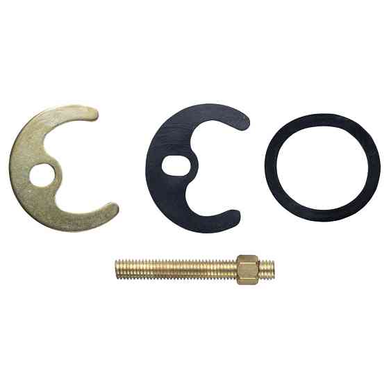 TAU Смеситель TN Ø35 для кухни гусак прямой 150мм на шпильке (КРАТНО 2ШТ) TAU TN-2B142C (984610 Київ