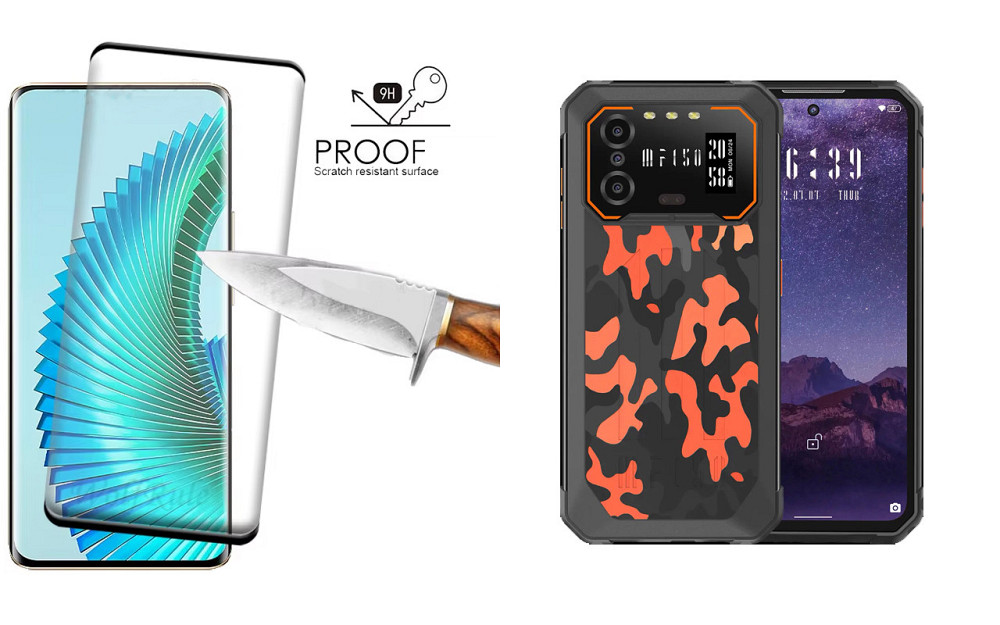 Захисне скло HyperGlass Pro для Oukitel IIIF150 B1, IIIF150 B1 Pro – максимальна чутливість та захист Київ - фото 2