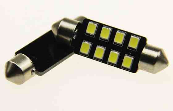 Светодиодная лампа AllLight T11 8 диодов SMD2835 S8.5 41mm 12V White Харьков