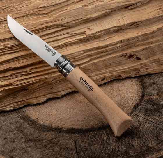 Кухонный нож универсальный Opinel No.10 «Inox Natural blister» (001255) Нержавеющая сталь Нововолынск