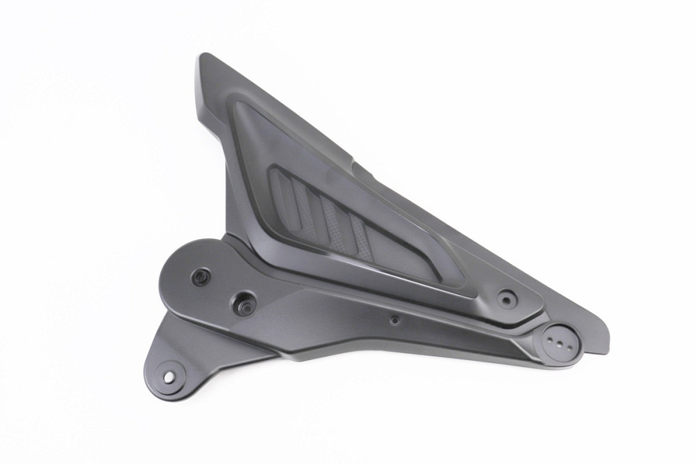 Loncin LX300-6H 300AC пластик - бічний середній лівий, ЧОРНИЙ матовий Киев - изображение 1