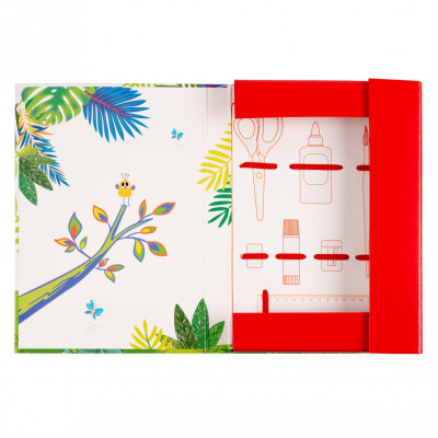 Папка для трудового навчання 1 вересня A4 картонна Zoo Land (500234) Вінниця - фото 2