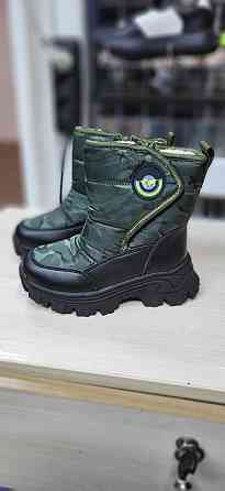 Детские  зимние дутики милитари хаки 27,29,30 Николаев