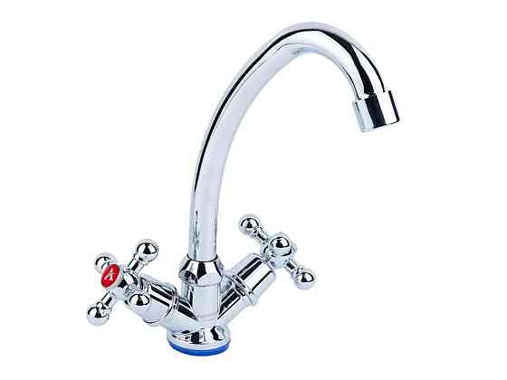 Змішувач QM 1/2 для кухні економ на гайці (9783100) (2шт в упак) ТМ AQUATICA   Solmir Киев