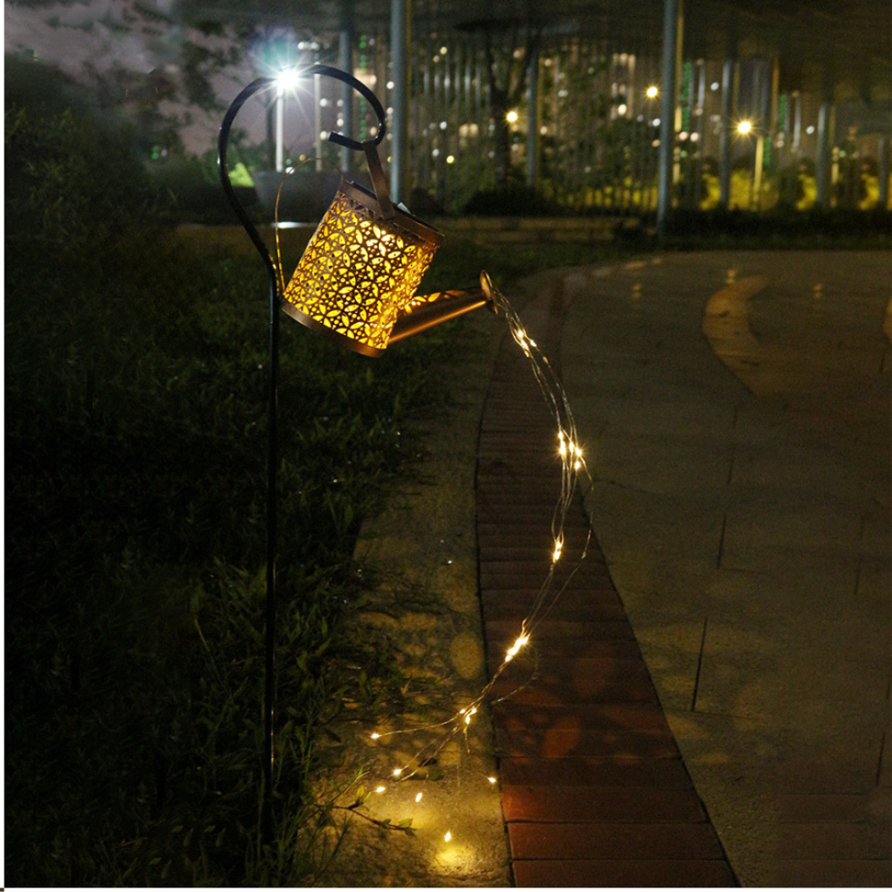 Садовый светильник Лейка с крючком 80 см на солнечной батарее 12 х 10.5 см Одесса - изображение 8