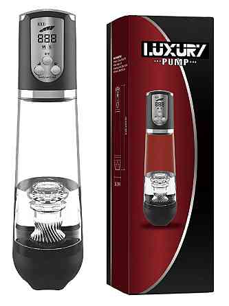 Водонепроницаемая, автоматическая вакуумная помпа с зарядкой от USB CANWIN Luxury Pump, P258AU Sex Aura Киев