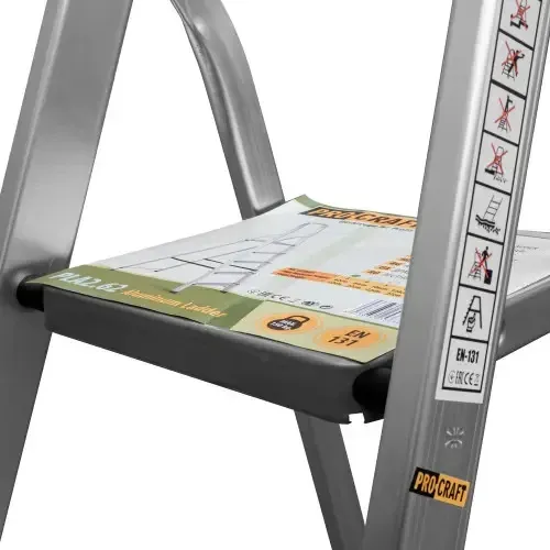 Лестница Procraft PLA2.62: Алюминиевая 3 ступени для удобных садовых работ! Львов - изображение 5