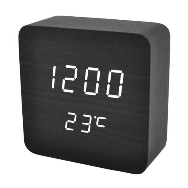 Настільний годинник з LED підсвічуванням VST-872-6, Годинник з дисплеєм температури і вологості повітря NI-87 Одеса - фото 8