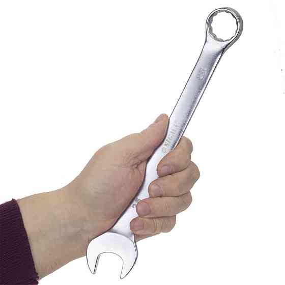 Ключ ріжково-накидний 25 мм CrV satine SIGMA (6021251) Київ