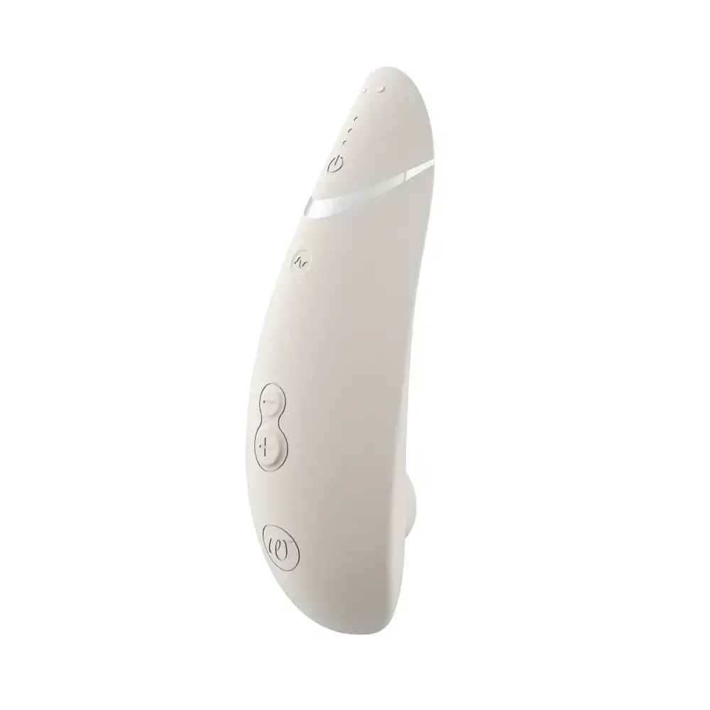 Вакуумний кліторальний стимулятор Womanizer Premium 2 Gray Sex Aura Київ - фото 3
