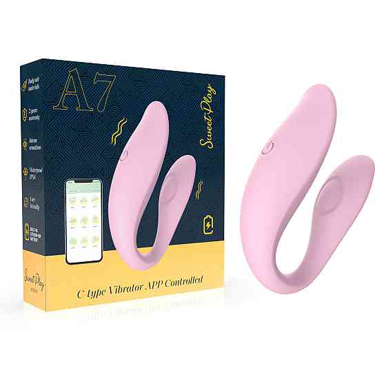 Вібратор - Erospace Sweet Play C-Type Vibrator App Control A7 Sex Aura Київ