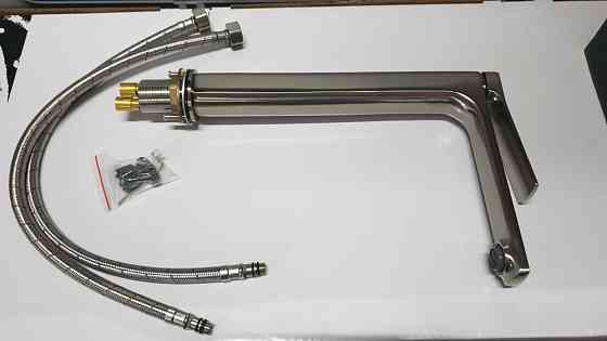 Змішувач для раковини високий Volle SOLO cepillado níquel нікель 1510.011302 Київ