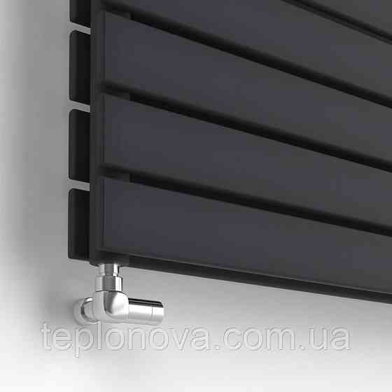 Дизайнерский радиатор 544/1000 (мм) черный мат IDEALE VITTORIA H 12 8/544/1000 Черновцы