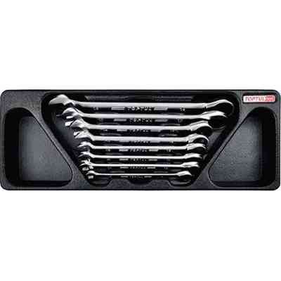 Ключ Toptul комбинированный трещоточный 8-19мм 8шт. (в ложементе) (GAAT0817) Винница