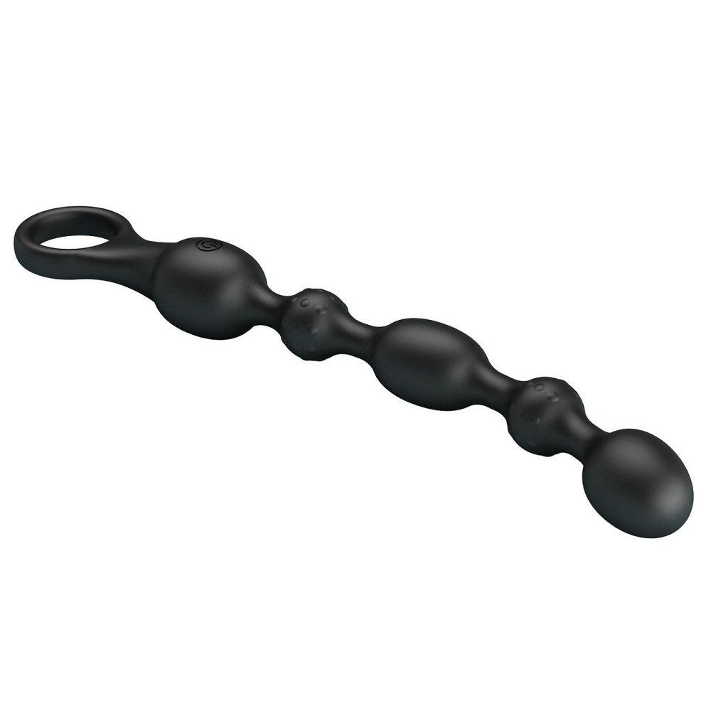 Анальний стимулятор PRETTY LOVE Van, 10 vibration functions Beaded Anal Vibrator! Sex Aura Київ - фото 3