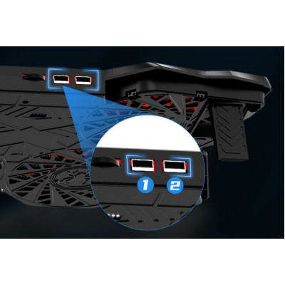 Підставка до ноутбука XoKo NST-041 (XK-NST-041-BK) Вінниця - фото 7