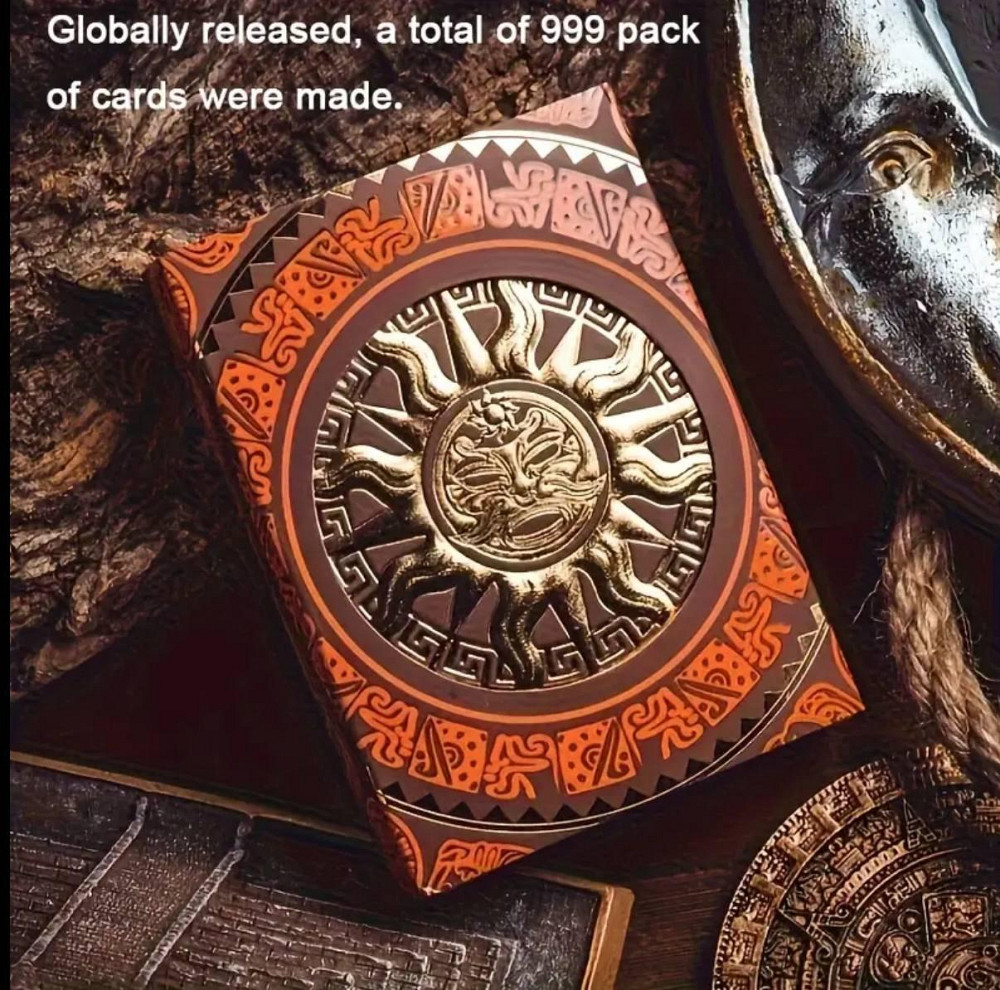 Игральные карты для кардистри и покера — дизайнерская серия Солнце Киев - изображение 1