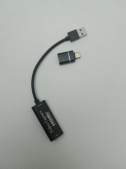 Перехідник HDMI - USB 3.0 + Type C Луцьк - фото 1