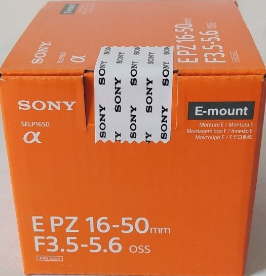 Объектив Sony SELP1650 E PZ 16-50mm f/3,5-5,6 OSS (SELP1650.AE) НОВЫЙ! Харьков - изображение 2