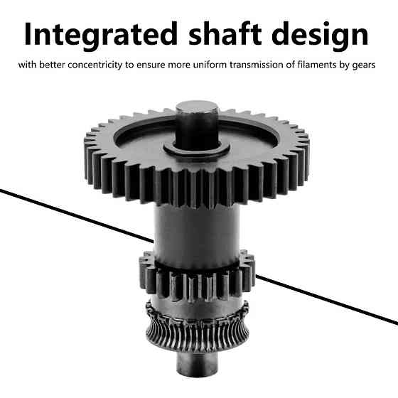 Шестерні з нанопокриттям для екструдера Anycubic Kobra 2/Pro/Max/Plus/Neo (JUUPINE) Київ