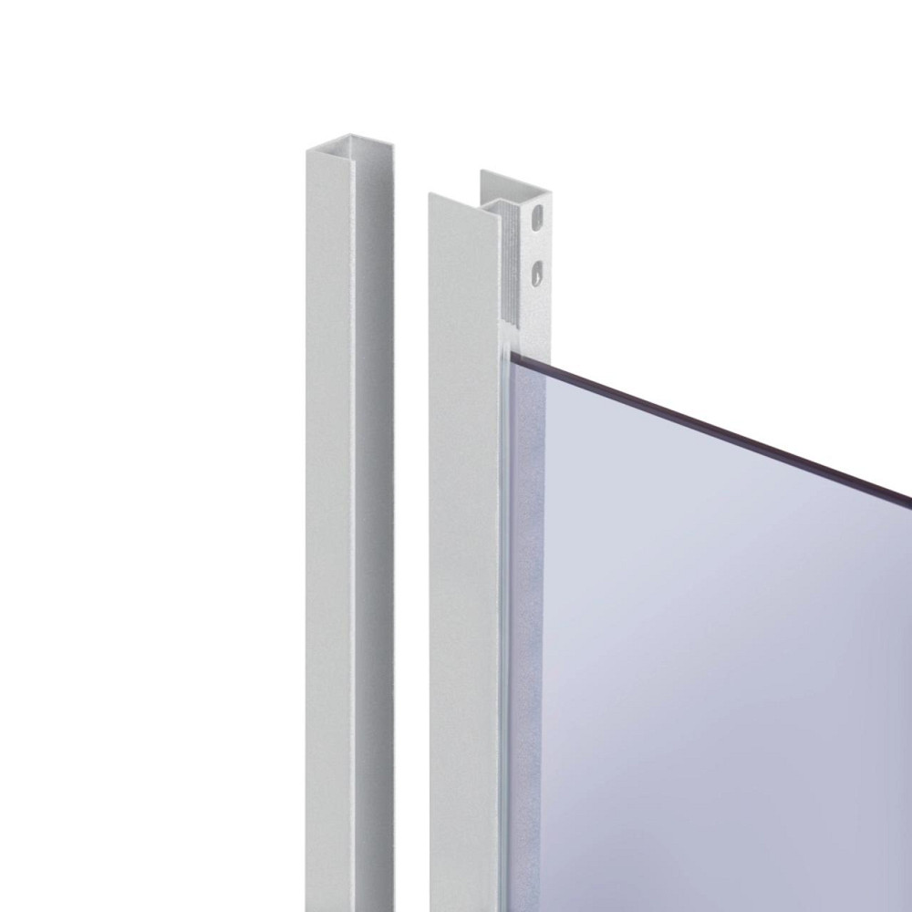 Душевая кабина Lidz Latwa SC80x80.SAT.LOW.GR, стекло тонированное 4 мм без поддона Киев - изображение 3