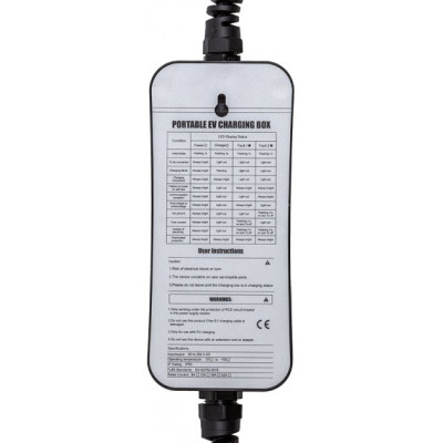 Зарядний пристрій для електромобіля HiSmart Type 2 - Schuko (220V), 16A, 3.6кВт, 1-фазное, 5м (EV200696) Вінниця - фото 4