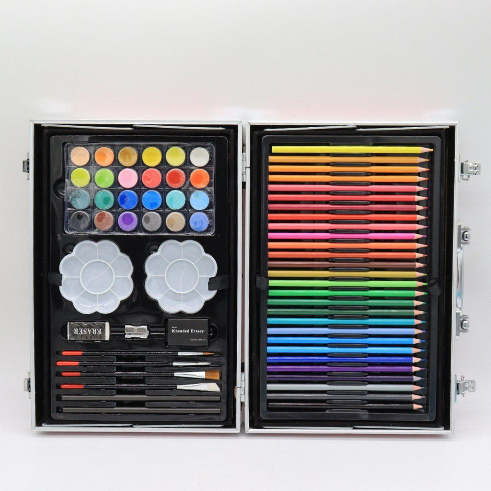 Набір для малювання 145 предметів, у валізі / Великий набір для творчості для дівчинки Київ - фото 9