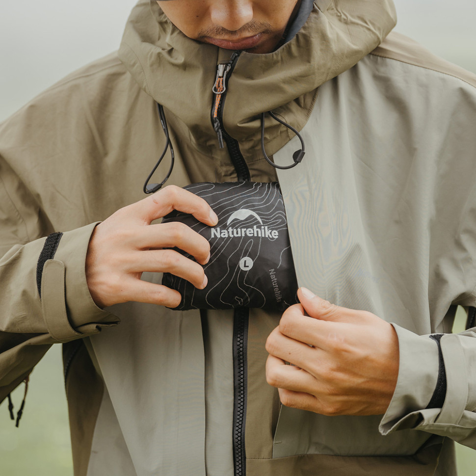 Чехол для рюкзака Naturehike CNK2450PJ010, M, черный Киев - изображение 3