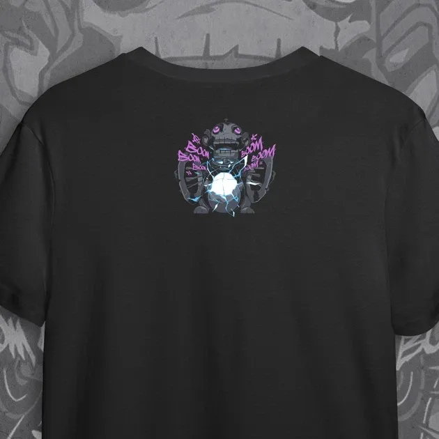 Футболка чоловіча з  принтом Arcane Jinx 2 Розмір 48 Anime08Розмір 48 Дніпро - фото 5