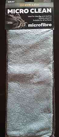Универсальная салфетка (микрофибра) серая Zollex Micro Clean Microfibre (ZP-0052) Полтава