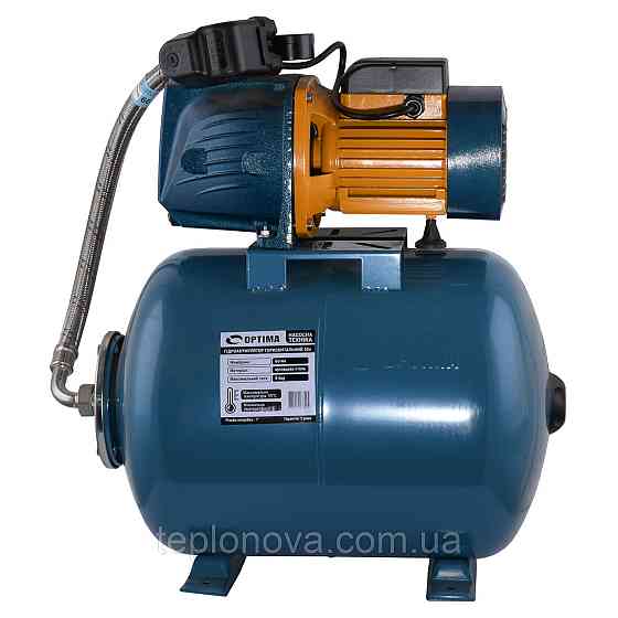 Насосна станція Optima JET100 PRIME-50 бак OPTIMA 1,1 кВт на ГРЕБЕНКЕ Чернівці