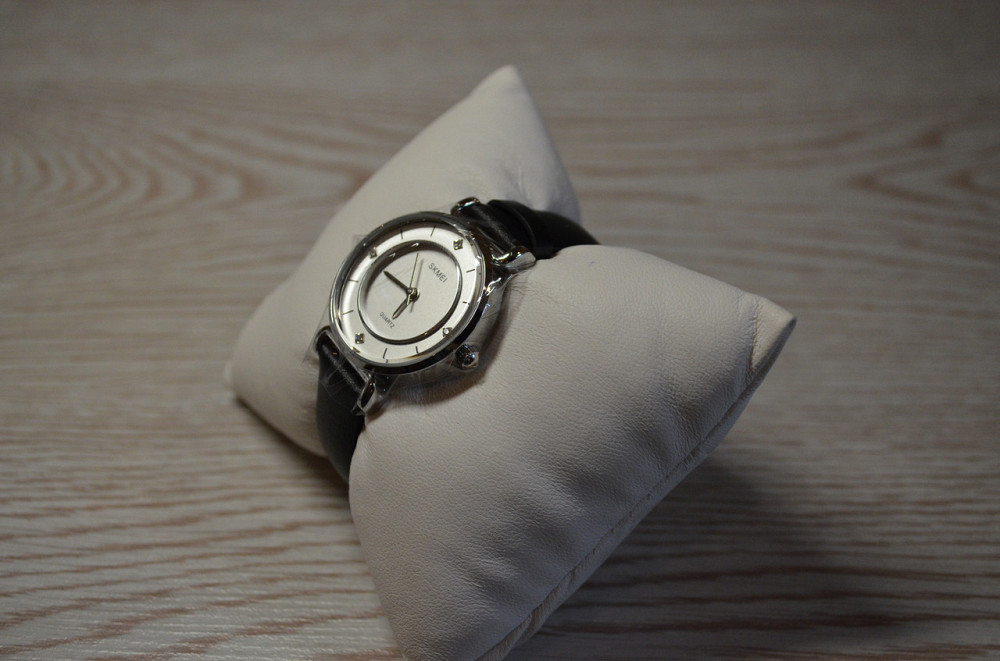 Жіночий класичний годинник Skmei 1330 (Сріблястий) Вінниця - фото 7