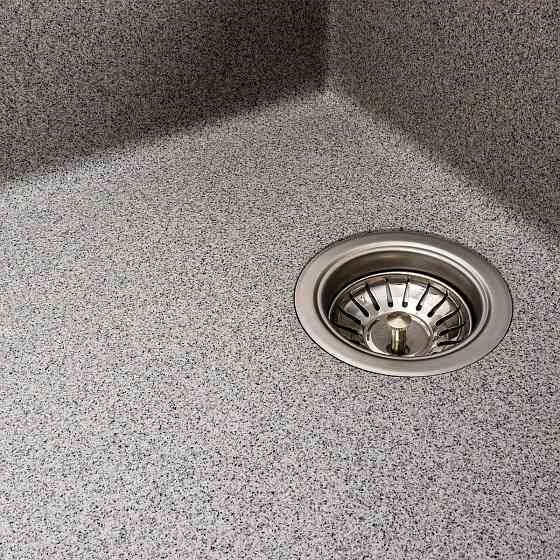 PLATINUM Кухонна мийка гранітна матова 7050 CASCADA Platinum Сірий Київ