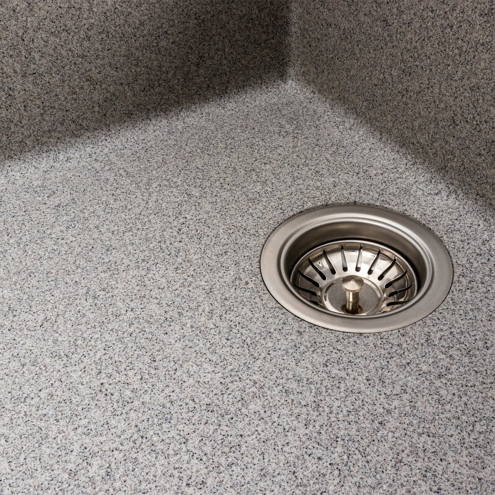 PLATINUM Кухонна мийка гранітна матова 7050 CASCADA Platinum Сірий Київ - фото 6