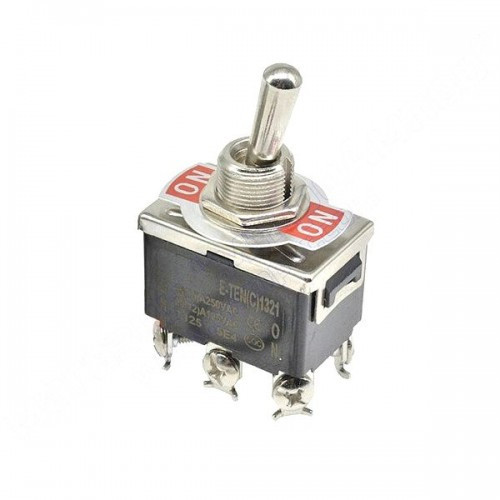Переключатель, тумблер, выключатель питания E-TEN 1321 250В 15А ON-ON Вінниця - фото 1