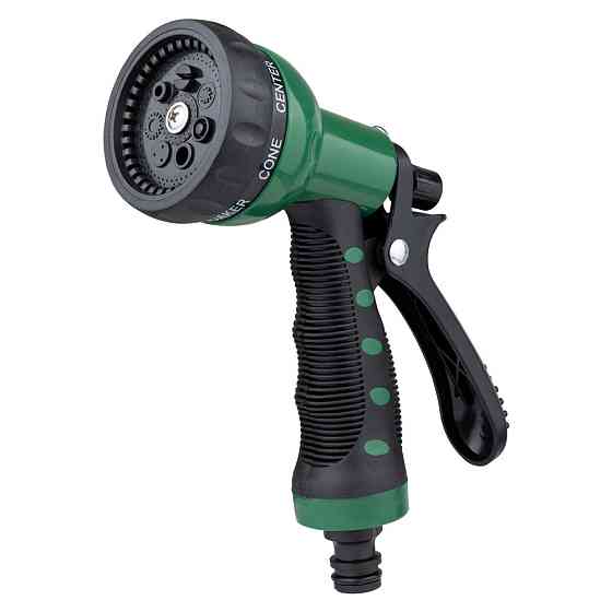 Набір поливальний: шланг спіральний 7.5м + пістолет-розпилювач 7-режимний GRAD (5019065) Київ