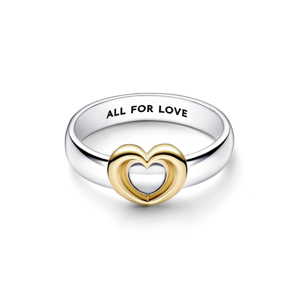 Срібна каблучка   "Все заради кохання" 162504C00 MasterSem Київ - фото 2
