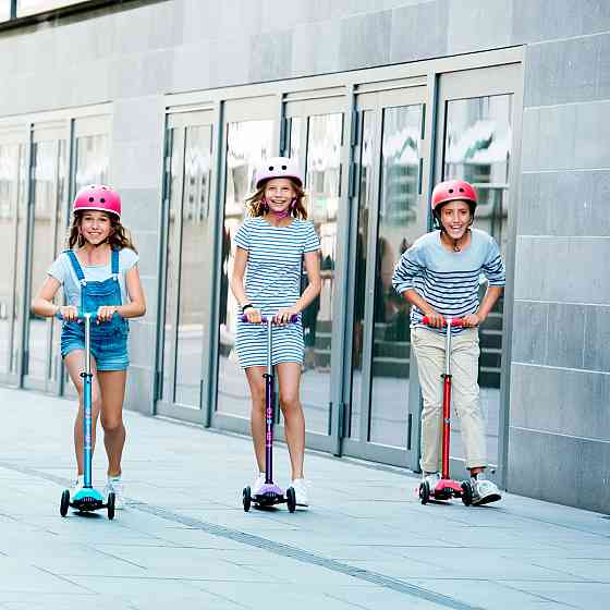 Самокат MICRO серії Maxi Deluxe - Фіолетовий Дніпро