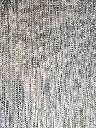 Шпалери вінілові на флізелін Sirpi Alta gamma Sempre 3 абстракція листя бежеві на сіро золотистому 3д Київ