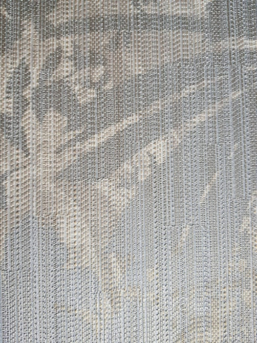 Шпалери вінілові на флізелін Sirpi Alta gamma Sempre 3 абстракція листя бежеві на сіро золотистому 3д Київ - фото 3