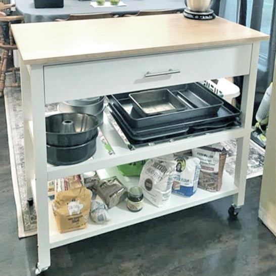 Стіл-візок "Кенесо" зефір-бланже Миколаїв - фото 2