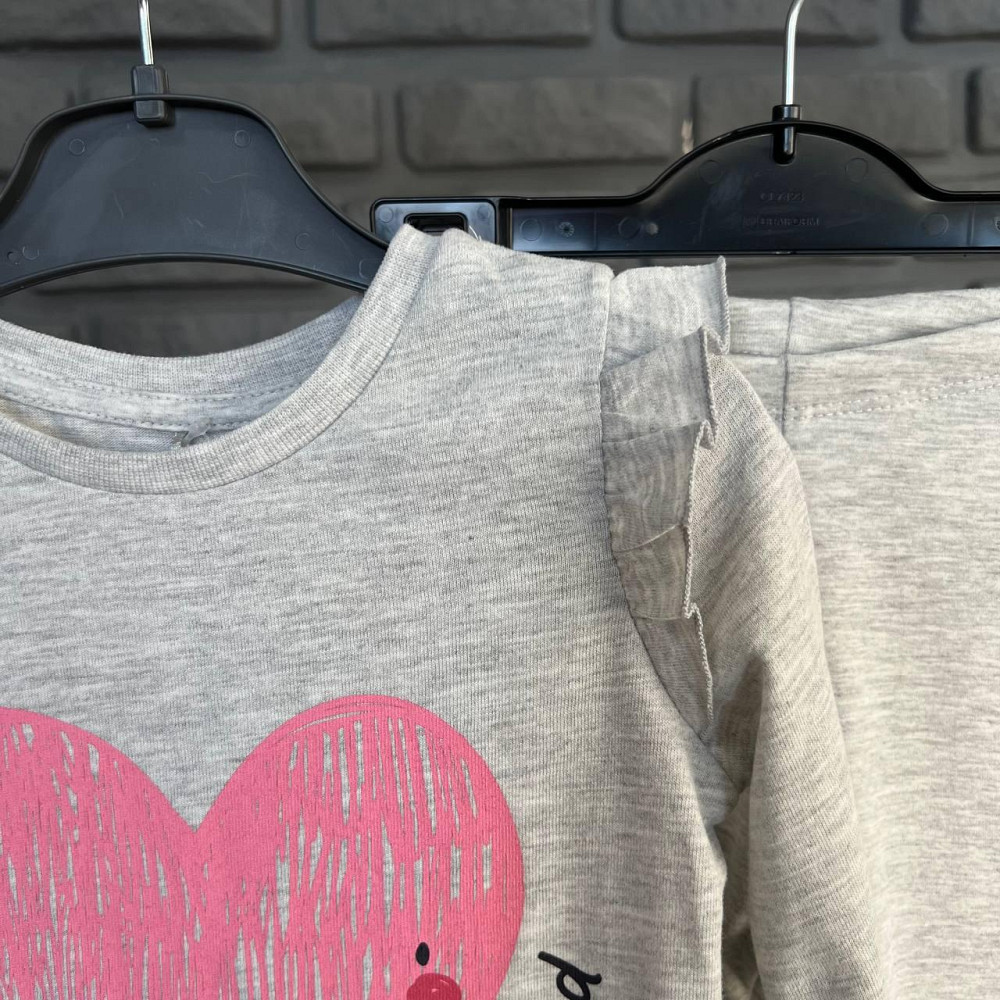 Дитячий Костюм Кофта та Лосіни George Сірий 18-24міс (86-92см) Київ - фото 3