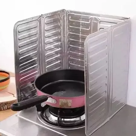 Защитный экран от брызг жира 84*32,5см для плиты на кухню Коломия