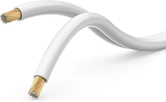 Акустичний кабель MANAX 2 x 1.5 мм² (білий) 30м — Висока якість звуку Луцьк