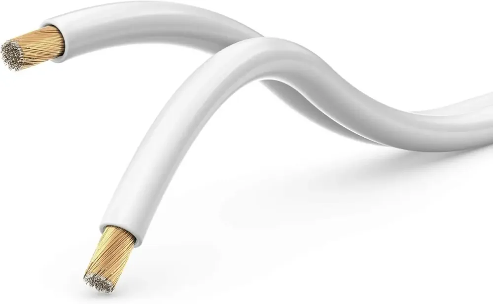 Акустичний кабель MANAX 2 x 1.5 мм² (білий) 30м — Висока якість звуку Луцьк - фото 4