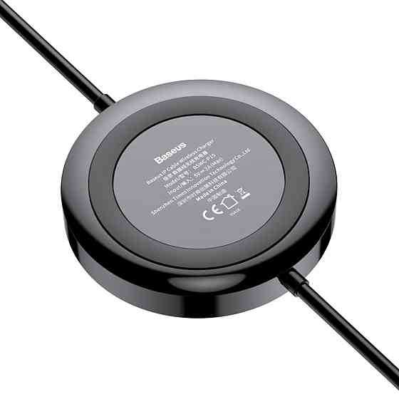 Бездротовий зарядний пристрій Baseus iP Cable Wireless Charger Black Киев