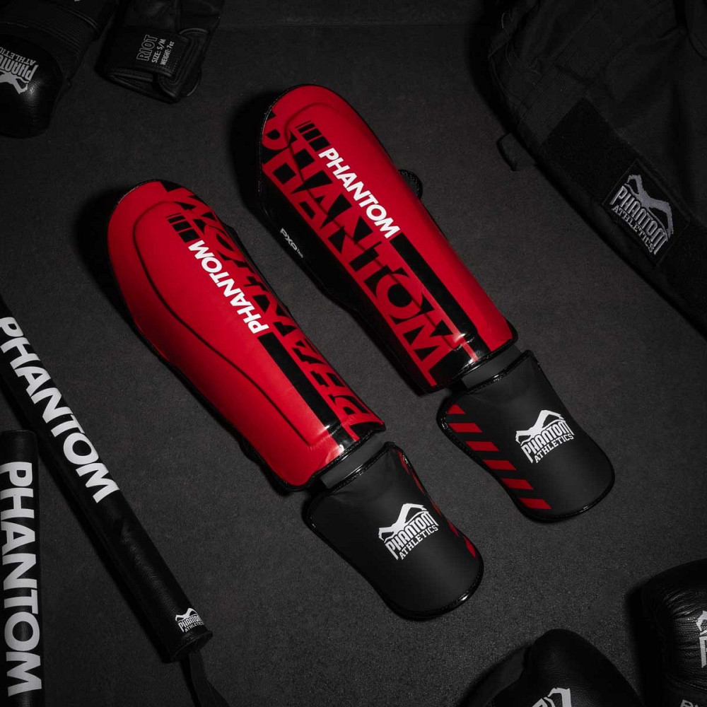 Захист гомілки та стопи Phantom APEX Striking Red S/M Кам'янське - фото 9