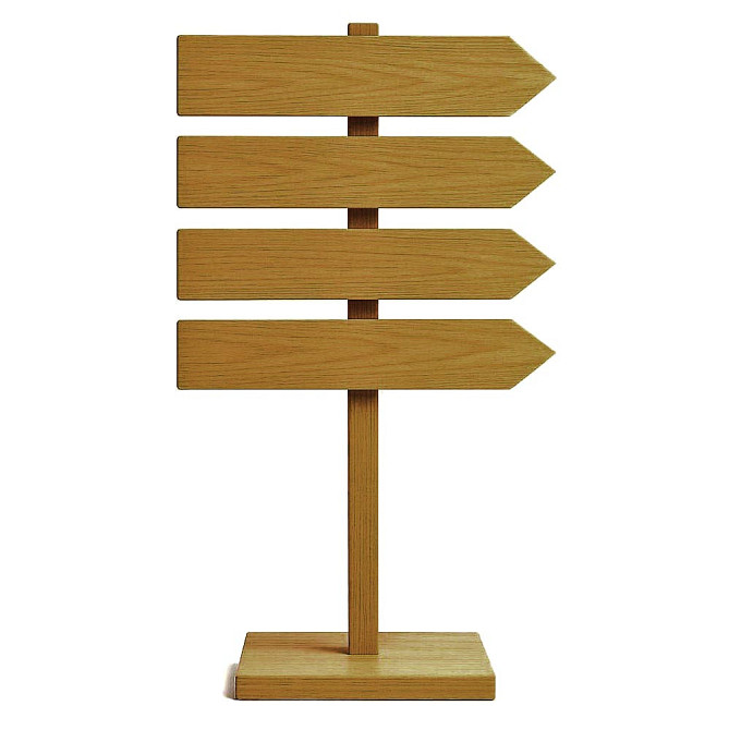 Підлогова стрілка-покажчик "Катаріна" сієна Миколаїв - фото 1